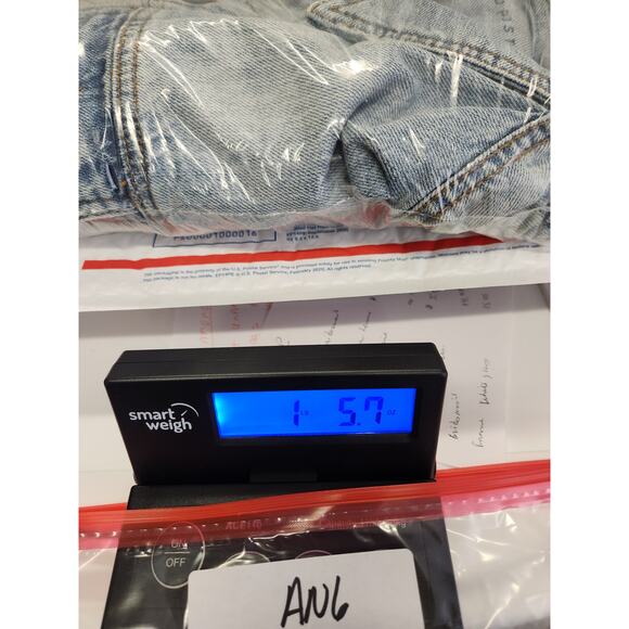 AEROPOSTALE Retro Denim Jean Trucker Jacket Womens M Blue Embroidered Peacock - Picture 12 of 12